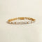 4.65ct Baguette-Cut Lab-Grown Diamond Tennis Bracelet in Yellow Gold