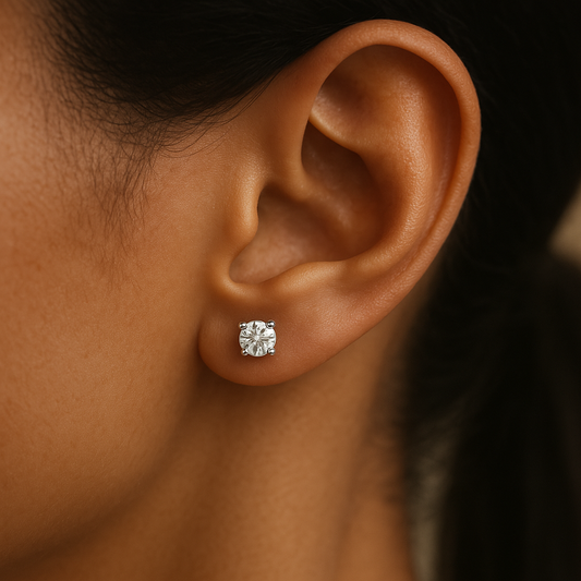 Diamond Stud Earrings