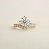 2.91 Carat TW Solitaire Lab-Grown Diamond Ring in 9K Yellow Gold