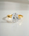 2.00 Ct Oval Lab Grown Diamond Solitaire Engagement Ring